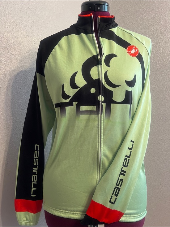 castelli Jackets & Blazers - Castelli Women's Light Green Cycling Jacket Sz L